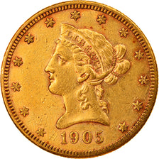 Münze, Vereinigte Staaten, Coronet Head, $10, Eagle, 1905, U.S. Mint, San