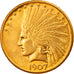 Moneta, USA, Indian Head, $10, Eagle, 1907, U.S. Mint, Philadelphia, AU(50-53)