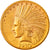 Coin, United States, Indian Head, $10, Eagle, 1910, U.S. Mint, Denver