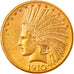 Coin, United States, Indian Head, $10, Eagle, 1910, U.S. Mint, Denver