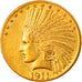 Moneda, Estados Unidos, Indian Head, $10, Eagle, 1911, U.S. Mint, Philadelphia