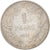 Moneda, Bélgica, Franc, 1911, MBC+, Plata, KM:72