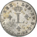 Coin, France, Louis XV, Double Sol, 1739, Reims, VF(30-35), Billon, Gadoury:281