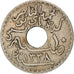 Coin, Tunisia, Muhammad al-Nasir Bey, 10 Centimes, 1920, Paris, EF(40-45)