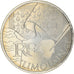 Francia, 10 Euro, Limousin, 2010, Paris, SPL+, Argento, KM:1660