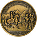 França, Medal, Napoléon en Égypte, Denon, Nova cunhagem, MS(65-70), Bronze