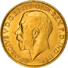 Moneta, Gran Bretagna, George V, Sovereign, 1911, Souverain, SPL-, Oro, KM:820