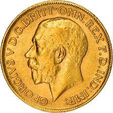 Munten, Groot Bretagne, George V, Sovereign, 1911, Souverain, PR, Goud, KM:820