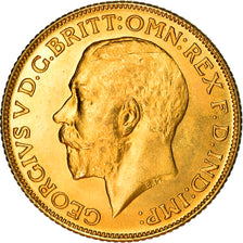 Münze, Großbritannien, George V, Sovereign, 1925, London, VZ+, Gold, KM:820