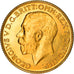 Moneda, Gran Bretaña, George V, Sovereign, 1925, London, EBC+, Oro, KM:820