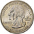 Moneta, USA, Wyoming, 1890, Quarter, 2007, U.S. Mint, Philadelphia, Quarter