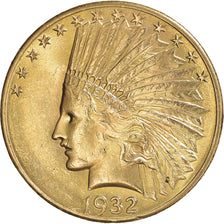 Moneda, Estados Unidos, Indian Head, $10, Eagle, 1932, U.S. Mint, Philadelphia