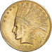 Moneta, USA, Indian Head, $10, Eagle, 1932, U.S. Mint, Philadelphia, AU(55-58)