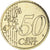 Francia, 50 Euro Cent, 2001, Paris, golden, FDC, Bi-metallico