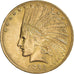 Moneta, USA, Indian Head, $10, Eagle, 1932, U.S. Mint, Philadelphia, AU(50-53)