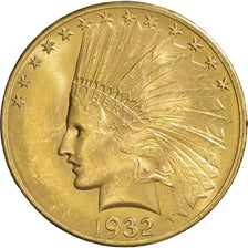 Munten, Verenigde Staten, Indian Head, $10, Eagle, 1932, U.S. Mint