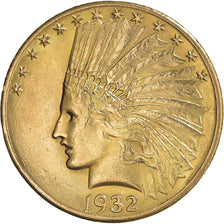 Moneda, Estados Unidos, Indian Head, $10, Eagle, 1932, U.S. Mint, Philadelphia