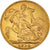 Moneda, Gran Bretaña, Edward VII, Souverain, Sovereign, 1910, MBC+, Oro, KM:805