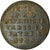 Moneda, ESTADOS FRANCESES, LILLE, 10 Sols, 1708, MBC+, Cobre, Boudeau:2314