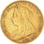 Munten, Groot Bretagne, Victoria, 1/2 Sovereign, 1901, London, ZF+, Goud, KM:784