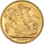 Moneda, Gran Bretaña, Edward VII, Sovereign, 1910, Souverain, EBC, Oro, KM:805