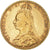 Moneta, Gran Bretagna, Victoria, Sovereign, 1892, Souverain, MB+, Oro, KM:767