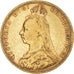 Moeda, Grã-Bretanha, Victoria, Sovereign, 1892, Souverain, VF(30-35), Dourado