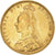 Coin, Great Britain, Victoria, Sovereign, 1892, Souverain, EF(40-45), Gold