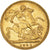 Moneda, Gran Bretaña, Victoria, Sovereign, 1892, Souverain, MBC, Oro, KM:767