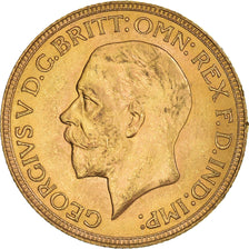 Münze, Großbritannien, George V, Sovereign, 1930, Souverain, VZ, Gold