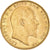 Moneta, Gran Bretagna, Edward VII, Sovereign, 1908, Souverain, SPL-, Oro, KM:805