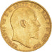 Munten, Groot Bretagne, Edward VII, Sovereign, 1904, Souverain, PR, Goud, KM:805