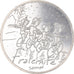 France, 10 Euro, Fraternité Hiver Sempé, 2014, SPL, Argent, Gadoury:EU719