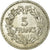 Münze, Frankreich, Lavrillier, 5 Francs, 1937, SS+, Nickel, Gadoury:760