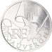 France, 10 Euro, 2010, Paris, Auvergne, MS(65-70), Silver, KM:1646