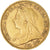 Coin, Great Britain, Victoria, 1/2 Sovereign, 1894, EF(40-45), Gold, KM:784