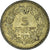 Coin, France, Lavrillier, 5 Francs, 1938, VF(20-25), Aluminum-Bronze, KM:888a.1