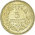 Coin, France, Lavrillier, 5 Francs, 1939, EF(40-45), Aluminum-Bronze, KM:888a.1