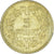 Moneda, Francia, Lavrillier, 5 Francs, 1939, MBC, Aluminio - bronce, KM:888a.1