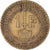 Munten, Monaco, Louis II, Franc, 1924, Poissy, ZF, Aluminum-Bronze, KM:111