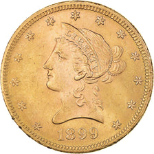 Moneda, Estados Unidos, Coronet Head, $10, Eagle, 1899, U.S. Mint, Philadelphia