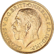 Monnaie, Grande-Bretagne, George V, Souverain, Sovereign, 1914, Londres, TTB+