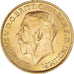 Moneda, Gran Bretaña, George V, Souverain, Sovereign, 1913, EBC, Oro, KM:820