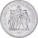 Munten, Frankrijk, Hercule, 50 Francs, 1978, Paris, UNC-, Zilver, KM:941.1