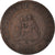 Munten, FRANS INDO-CHINA, Cent, 1889, Paris, FR+, Bronzen, KM:1, Lecompte:41