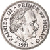 Coin, Monaco, Rainier III, 5 Francs, 1971, MS(64), Copper-nickel, KM:150