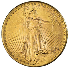 Moeda, Estados Unidos da América, Saint-Gaudens, $20, Double Eagle, 1928