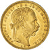 Coin, Austria, Franz Joseph I, 8 Florins-20 Francs, 1880, AU(55-58), Gold