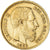 Coin, Belgium, Leopold II, 20 Francs, 20 Frank, 1869, Brussels, AU(55-58), Gold