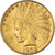 Moneta, Stati Uniti, Indian Head, $10, Eagle, 1908, Philadelphia, SPL-, Oro